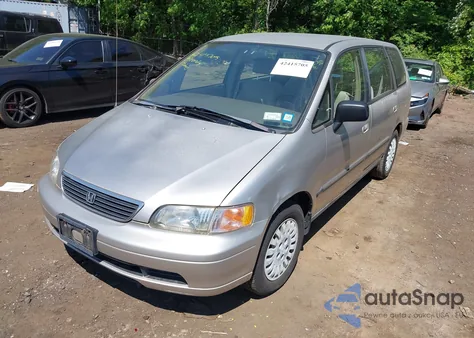 1997 Honda Odyssey Lx from USA, damaged, VIN JHMRA1863VC016233